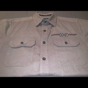 Men’s Harley Davidson Button Down Shirt